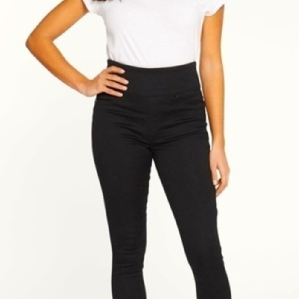 Black High-Waisted Pants Size 4